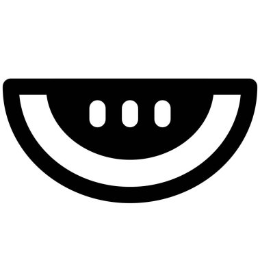 Juicy watermelon slice served as refreshment