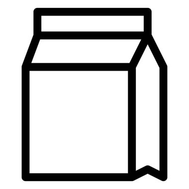 Healthy nutritious milk stored in a package.