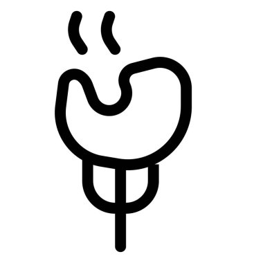 Hot steamed shrimp eaten with fork