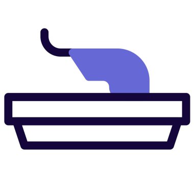 Roasted shrimp served on tray