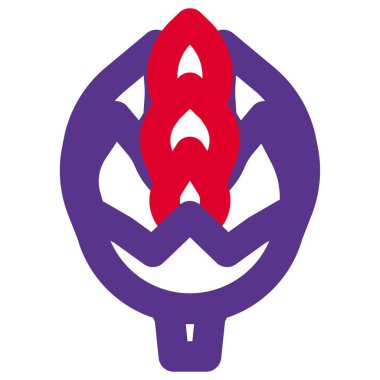 Artichoke, an edible leafy plant.