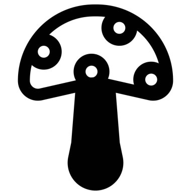 Ripe fleshy mushroom full of nutrients.