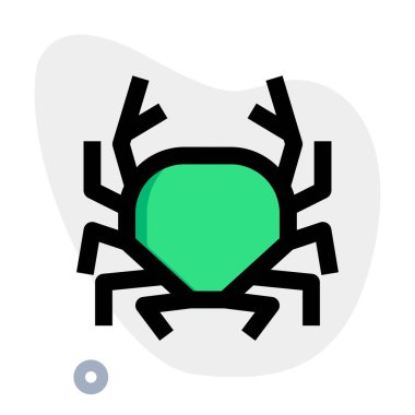 Spicy steamed tentacles crab dish.