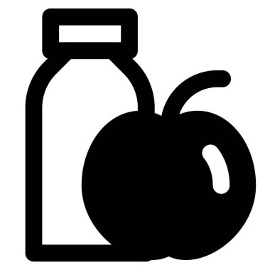 Apple cider vinegar in packed bottle