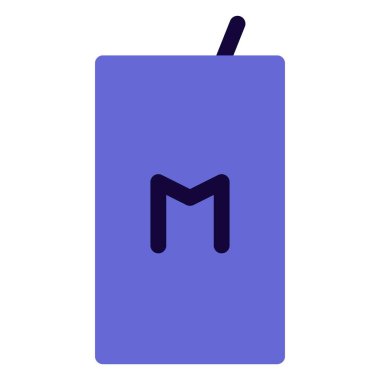 Tetra pack of fresh creamy milk. .