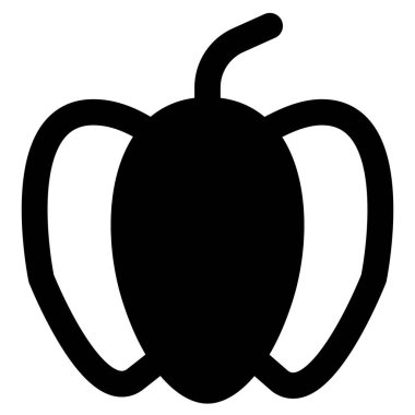 Closeup of fresh organic bell pepper.