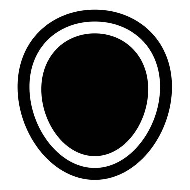 A half shell of coconut.