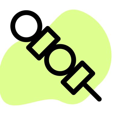 Grilled anticucho served with roasted potatoes