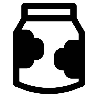 Dried milk packed in throwaway box