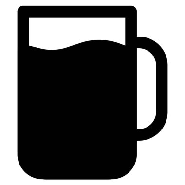 A mug of milk enriched with calcium