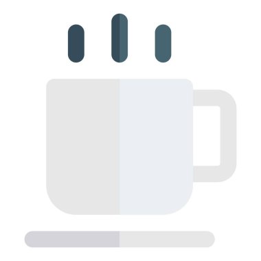 Steaming hot raw milk in cup