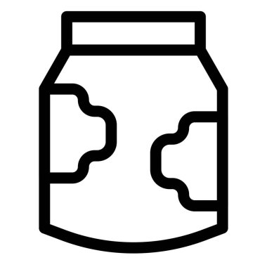 Dried milk packed in throwaway box