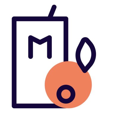 Refreshing package of blueberry milk