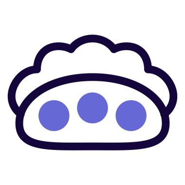 Calzone, a famous italian dish.