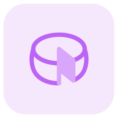 Yummy cheese cube served in breakfast.