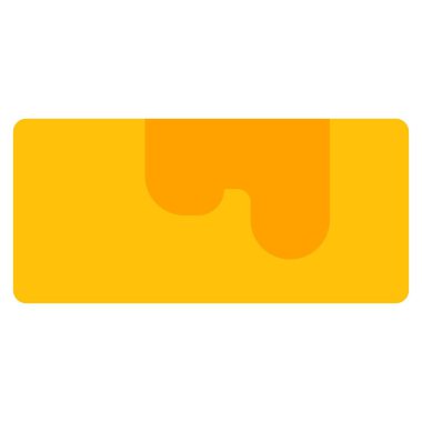 A salted melting butter block