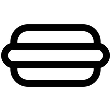 Hot dog, bun topped with steamed patty.