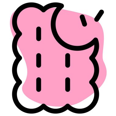 Chocolate flavored cookie with a crispy bite.