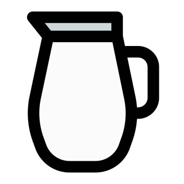 A jug containing rich healthy milk.