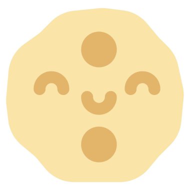 Popular baked naan served in meal