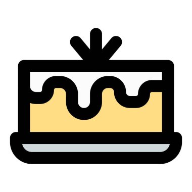 Soft creamy mollete served on a tray.