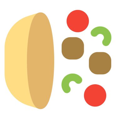 Yummy gringas cheese pork fillings.