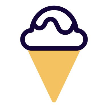 Closeup of delicious chocolaty softy.