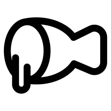 Yummy bungeoppang with melting chocolate