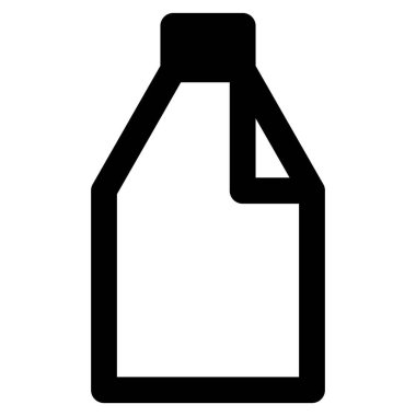 Milk stored in torn off package