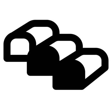 Small yummy cheesy baked milk slices