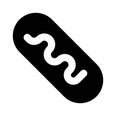 Zapiekanka, sandwich of half sliced baguette.