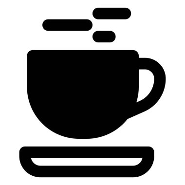 Hot cow milk served with a cup and saucer.