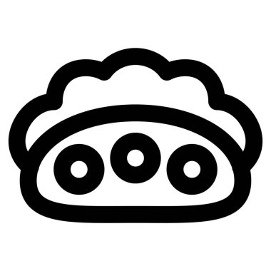 Calzone, a famous italian dish.