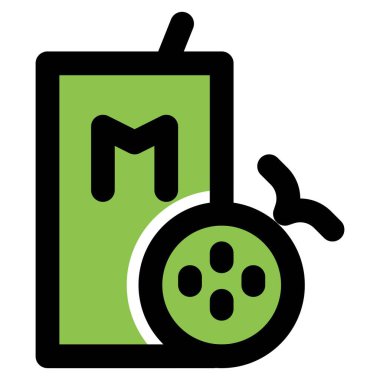 Milk carton enriched with melon fruit