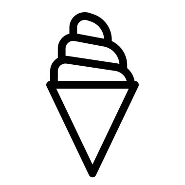 Yummy twisted soft serve ice cream.