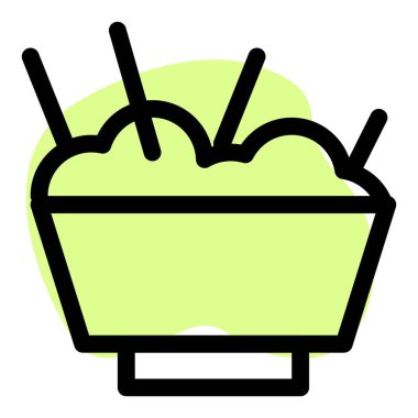 Bowl full of poutine served as appetizer