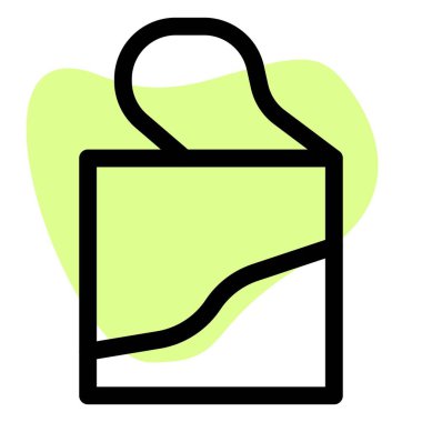 Caramel milk canister with open lid