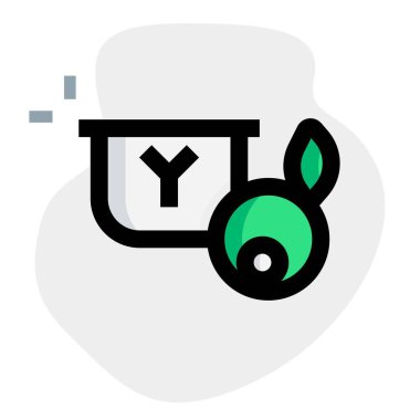 Blueberry yogurt, extremely delicious fermented milk