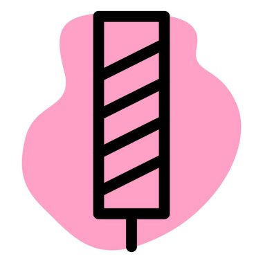 Multiple creamy flavored ice cream bar