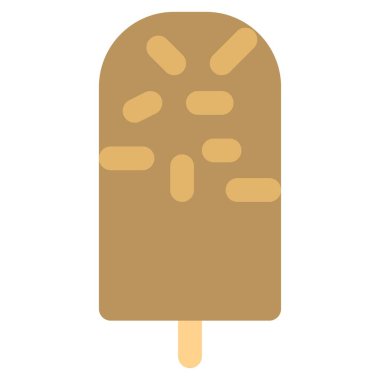 Ice cream topped with yummy sprinkles