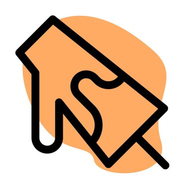 Delicious chocolate bar on stick.