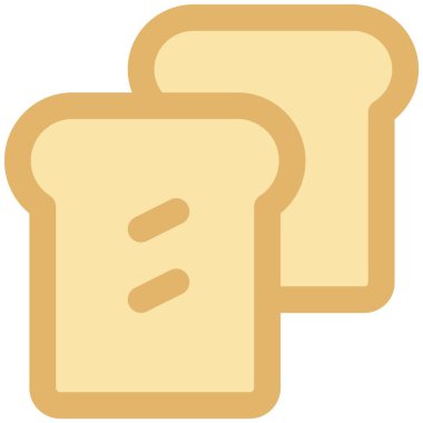 Tasty and crunchy slices of toast.