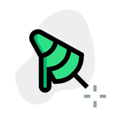 Yummy ice pop bar on stick.