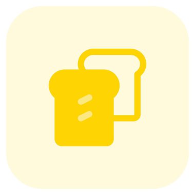 Tasty and crunchy slices of toast.