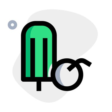 Juicy refreshing ice pop with cherry rush