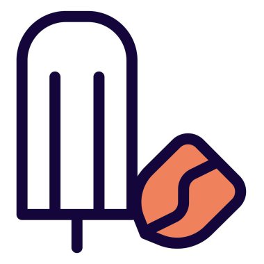 Walnut flavored frosted ice bar