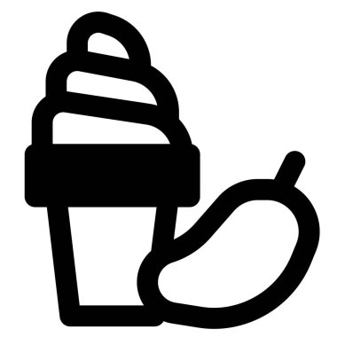 Famous refreshing mango ice cream.