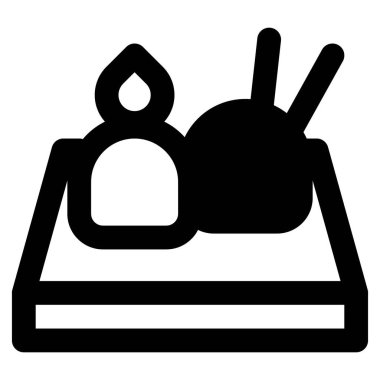 Popular ice cream waffle served as dessert