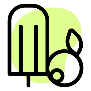 Blueberry ice candy, delicious summer treat.