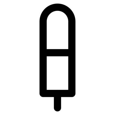 Dual flavor frozen ice candy stick